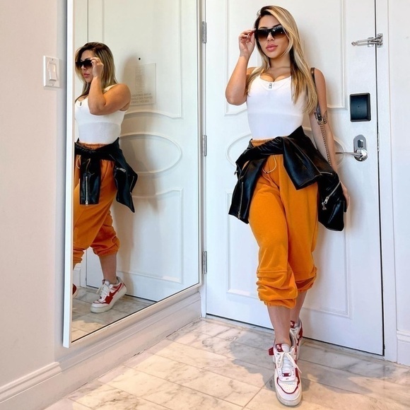 Pants Nike orange - Picture 1 of 5